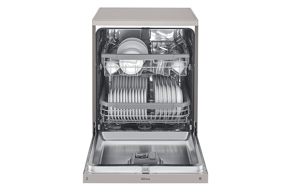 LG 14 Place QuadWash® Dishwasher in Platinum Steel Finish, XD4B14PS, thumbnail 4